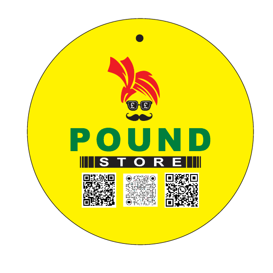 Pound Store social media QR codes
